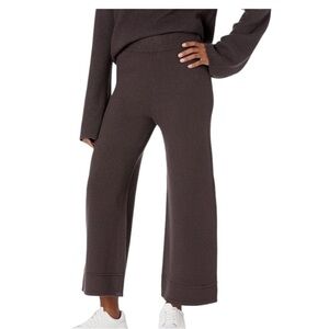 The Drop Women's Medium Bernadette Pull-on Loose-fit Cropped Sweater Pant